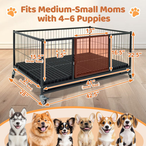43" Upgraded Puppy Whelping Box WHLP02